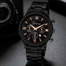 Load image into Gallery viewer, Black Wrist Watch Men Watches