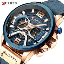 Load image into Gallery viewer, Watches Men CURREN Brand Men Sport